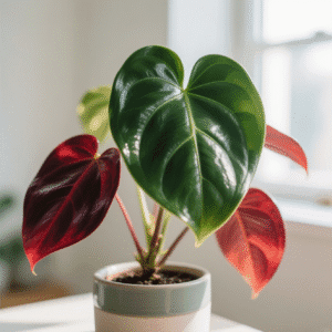 2. Philodendron (Heartleaf, Red Princess) 2. Philodendron (Heartleaf, Red Princess)