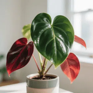 2. Philodendron (Heartleaf, Red Princess) 2. Philodendron (Heartleaf, Red Princess)