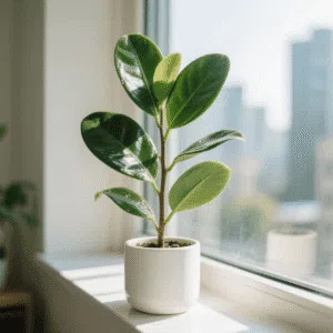 2. ZZ Plant (Zamioculcas zamiifolia)