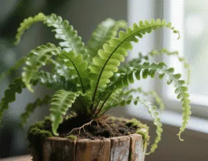 3. Boston Fern (Nephrolepis exaltata)