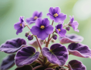 6. African Violet (Saintpaulia) 6. African Violet (Saintpaulia)