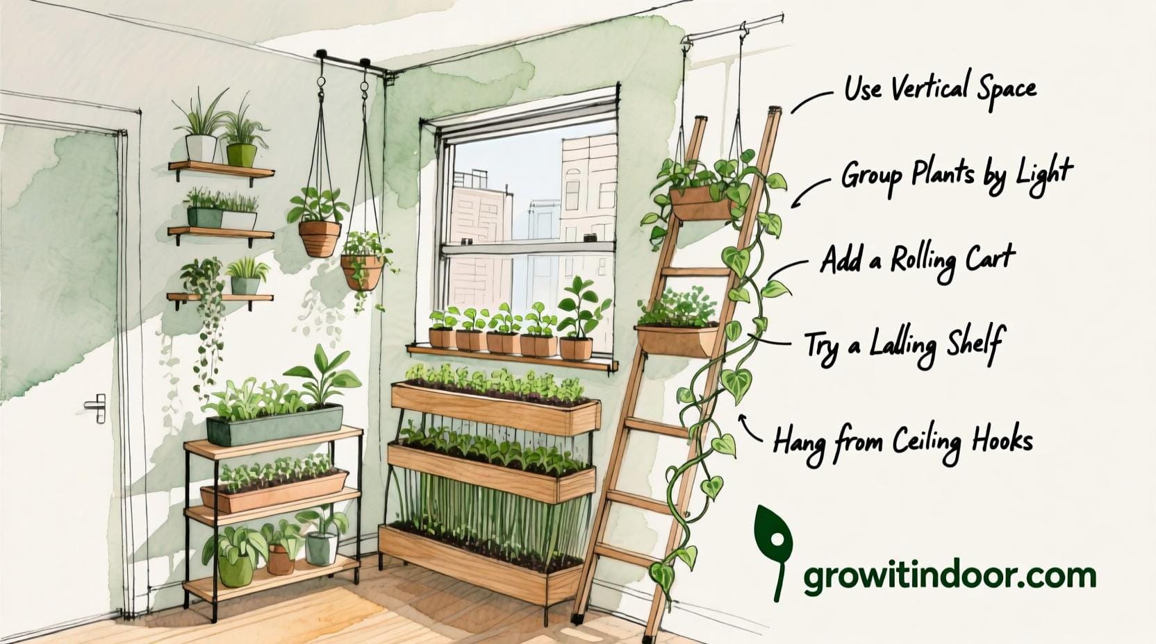 View of Apartment Gardening 101: Growing Food in Limited Spaces